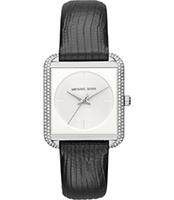 Horlogeband Michael Kors MK2583 Leder Zwart 20mm - thumbnail