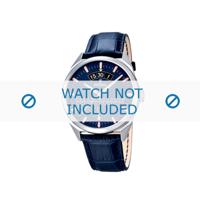 Horlogeband Festina F16873-3 Croco leder Blauw 22mm - thumbnail