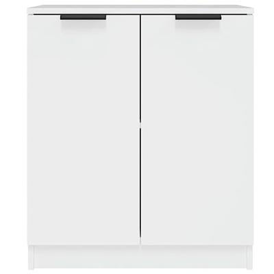 Dressoir 60x30x70 cm bewerkt hout wit Dressoir 60x30x70 cm bewerkt hout wit