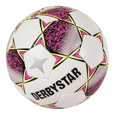 Derbystar Classic Energy Light II Voetbal 8 x 1 Vlakken Maat 5 Wit Roze Blauw
