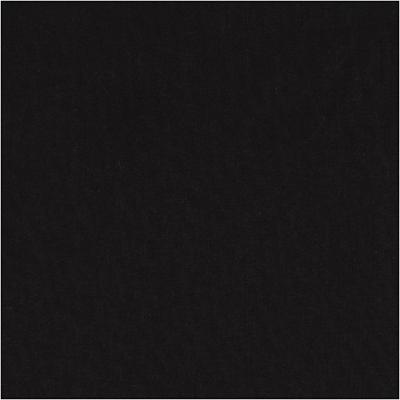 Creativ Company Stof, b: 145 cm, 140 gr, zwart, 10 m/ 1 rol