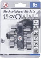 BGS technic socket wrench bit set 5-13mm - thumbnail