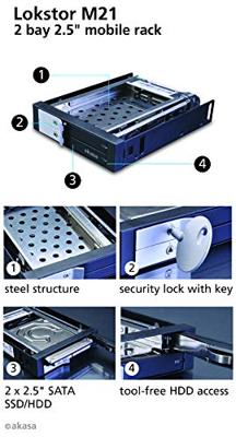 Akasa AK-IEN-03 drive bay panel - thumbnail