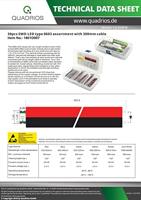 Quadrios LED-assortiment Rood, Groen, Geel, Blauw, Wit, Amber 20 mA 3.0 V - thumbnail