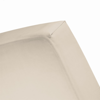 Cinderella hoeslaken flanel 120x200/210 cm light sand - thumbnail