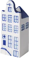 Heinen Delfts Blauw vaas keramiek klokgevel 6x5.5x15cm delfts blauw - thumbnail