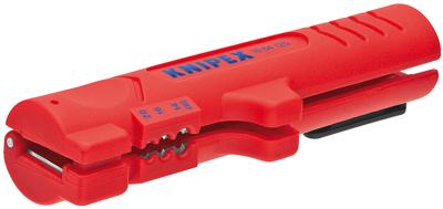 Knipex 16 64 125 SB 16 64 125 SB Kabelstripper Geschikt voor: Platte kabel, Ronde kabel, Kabel voor vochtige ruimte 4 tot 13 mm 0.8 tot 2.5 mm²