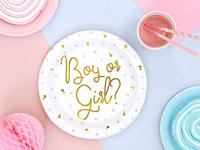 Bordjes Gender Reveal Party - 6 Stuks - thumbnail