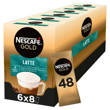 Nescafé - Gold Latte Macchiato - 6x 8 zakjes Nescafé - Gold Latte Macchiato - 6x 8 zakjes