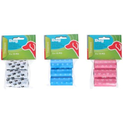 Hondenpoepzakjes 3 x 15 stuks