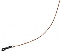 Henri Beaud brillenkoord Serpent 65 cm staal koper/brons - thumbnail