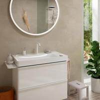 Hansgrohe Tecturis S 2-gats wastafelkraan 150 CoolStart met waste, mat wit - thumbnail