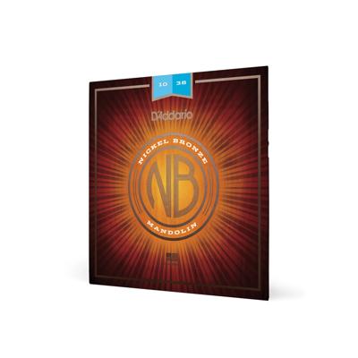 D'Addario Nickel Bronze NBM1038 snarenset voor mandoline D'Addario Nickel Bronze NBM1038 snarenset voor mandoline