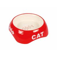 TRIXIE VOERBAK / WATERBAK CAT VISGRAAT KERAMIEK ASSORTI 13 CM 200 ML 4 ST - thumbnail