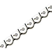 POINT halflink ketting "mk 918" half-link chain mk 918 chromed - thumbnail
