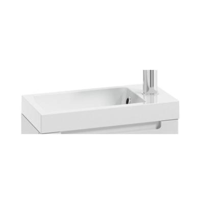 Nemo Spring Aurora handwasbak 200 x 400 x 122 mm minerale composiet wit 929362