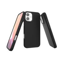 JT Berlin BackCase Pankow Solid Backcover Apple iPhone 16 Plus Zwart MagSafe compatible, Inductieve lading, Stootbestendig - thumbnail