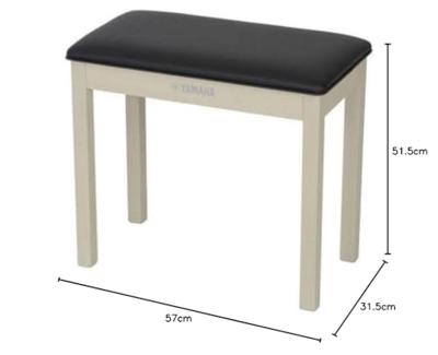 Yamaha B1WA pianobank White Ash