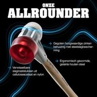 Halder Aktionsbox Dreamteam 3366s001 Hamerset Terugslagvrij 1100 g 130 mm 2 stuk(s) - thumbnail