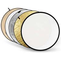 Godox 5-in-1 gold, silver, soft gold, white en translucent 110cm - thumbnail