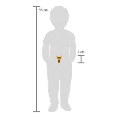 Small Foot - houten dieren kinderletter - y