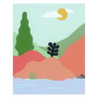 Ravensburger creart serie C trend at the lake - thumbnail