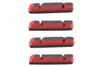 Campagnolo BR-B0500 Carbon Remblokken - Rood - thumbnail