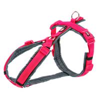 Hondentuigje Trixie Premium Trekking Grafiet Fuchsia M - thumbnail