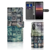 Wallet Case met Pasjes Sony Xperia 10 II Spijkerbroeken - thumbnail