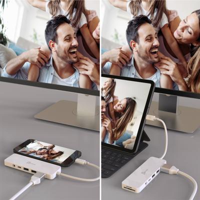 j5create USB-C® Multi-Port Hub with Power Delivery
