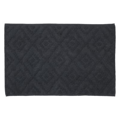 Badmat Sealskin Aztec 60x90 cm Katoen Donkergrijs Badmat Sealskin Aztec 60x90 cm Katoen Donkergrijs