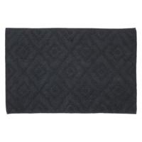 Badmat Sealskin Aztec 60x90 cm Katoen Donkergrijs - thumbnail