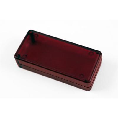 Hammond Electronics 1551CTRD Universele behuizing 15 x 30 x 65 ABS Rood (transparant) 1 stuk(s)