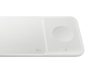 Samsung EP-P6300 Wireless Charger Trio Inductief laadstation Magnetische aansluiting Qi Wireless Charging Wit Wireless Charger, Snellader Samsung EP-P6300 Wireless Charger Trio Inductief laadstation Magnetische aansluiting Qi Wireless Charging Wit Wireless Charger, Snellader