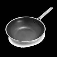 Apex Thermobond Hybrid Wok 28 cm 3-laags roestvrij staal voor perfecte resultaten - thumbnail
