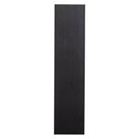 WOOOD Opbergkast 'Teun' 188 x 44cm, kleur Zwart - thumbnail