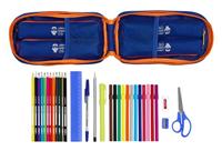 Etui Valencia Basket M747 Blauw Oranje 12 x 23 x 5 cm (33 Onderdelen) - thumbnail