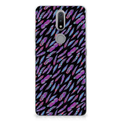 Nokia 2.4 | TPU bumper | Feathers Color Nokia 2.4 | TPU bumper | Feathers Color
