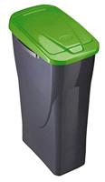 Recycling prullenbak Mondex Ecobin Groen Met deksel - thumbnail