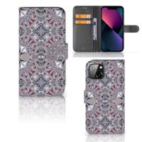 Apple iPhone 13 | Bookcase | Flower Tiles - thumbnail