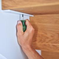 Bosch Set van 6 korte schroevendraaiers (voor krappe ruimtes PH/PZ/TX/Flat S2 staal hoge koppel magnetische punt) - thumbnail