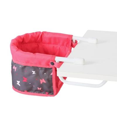 Poppen Tafelstoeltje - Vlinders Koraal