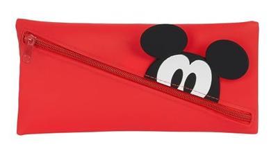 Schoolpennenzak Mickey Mouse Clubhouse Rood 22 x 11 x 1 cm