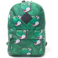 DIFUZED Nintendo - Yoshi Face Sublimation rugzak Groen, Wit - thumbnail