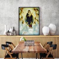 William Bouguereau - The Virgin with Angels Puzzel 1000 Stukjes - thumbnail