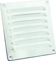 Nedco schoepenrooster alu. 155 x 155 mm - thumbnail