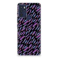 Motorola Moto G60s | TPU bumper | Feathers Color - thumbnail