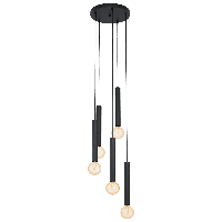 Eglo 5-lichts pendelCortenova - 98058 - thumbnail