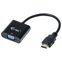 i-tec HDMI2VGAADA HDMI Adapter [1x HDMI-stekker - 1x VGA-bus] Meerdere kleuren 0.15 m - thumbnail