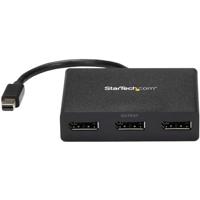 StarTech.com Mini DisplayPort naar DisplayPort multi-monitor splitter 3 poorts MST Hub - thumbnail